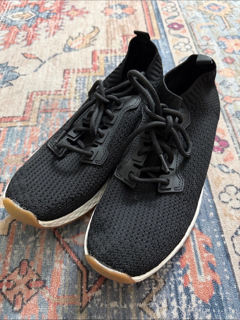 J/Slides Urban Sport Knit Lace-Up Sneakers